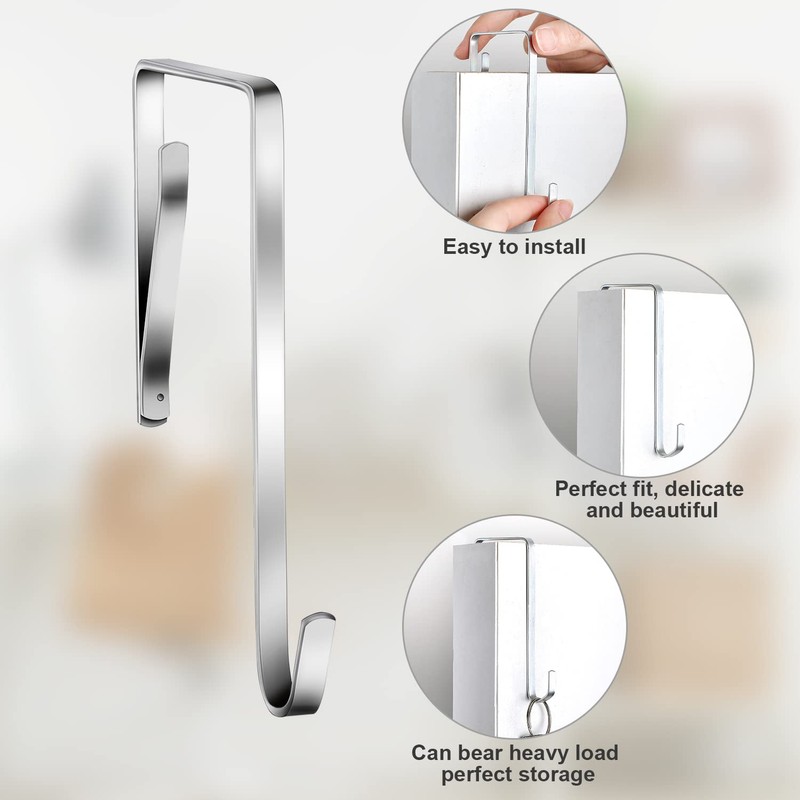Norme 6 Pieces Cubicle Coat Hook High Strength Office Whiteboard