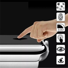 FOR GARMIN vivosmart 5 Film Protective Film for Garmin vivosmart5 Curved Surface Reduction Anti-glare Film Soft TPU Material Bubble Proof Fingerprint Vivosmart5 Film (Set of 2)