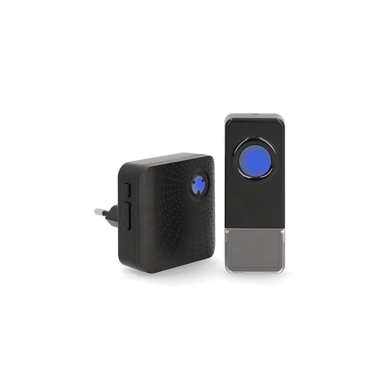 Wireless Doorbell Set - Mains Power Supply - 100 -