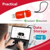 [Gigastone] V10 128GB 2-Pack USB 2.0 Flash Drive Thumb Drive