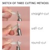 Artificial Nail Tip Clipper Acrylic Nail Clipper Professional Art Manicure