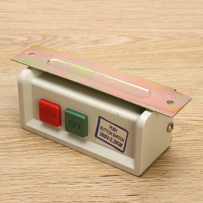 Tutoy On/Off Power Push Button Switch Box for Industrial Sewing