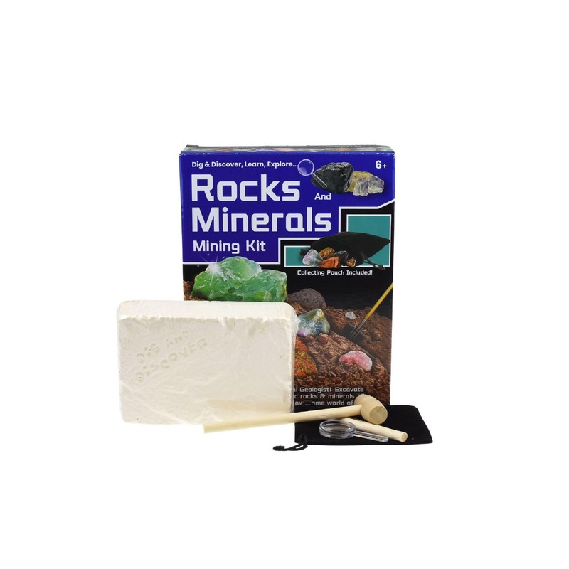 Kaper Kidz DIG & Discover Rocks and Minerals Mining KIT: