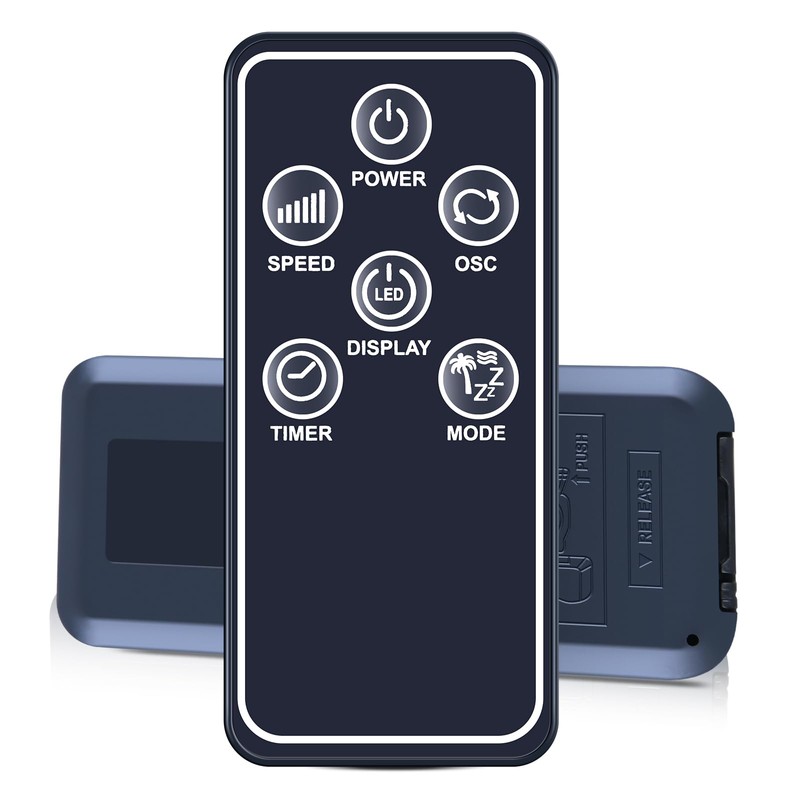 TCNOUMT Fan Replacement Remote Control Compatible with Brandson Oscillation Tower