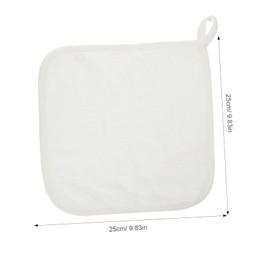 Healeved 4-Pack Absorbent Infant Washcloths Soft Baby Face Towels for Newborns Multi-Purpose Shower Towel Set Quick-Dry Baby Bath for Toddlers