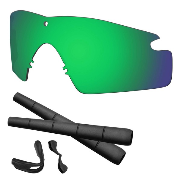Predrox Green Mirror Si Ballistic M Frame 2.0 Lenses &