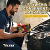 TOLESA Swivel Socket Set, Impact Universal Joint-Socket Swivel Set, 1/2",