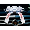 CarBowz Magnetic Car Bow Large 4ft Black Color