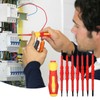 Insulated Screwdriver Set, 14 in 1 Electrician Maintenance Tools Kit,