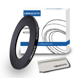 86mm to 67mm Camera Filter Adapter Ring,86mm-67mm Lens Adapter Metal Filter Rings Compatible All 86mm Size Lens and 67mm Thread Size Camera Accessory+1pcs Lens Cleaning Cloth. ﻿