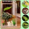 Crested Gecko Tank Accessories, Reptile Decor,Reptile Hanging Plants Vines with