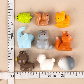 9 Pack Animal Hinge Toppers Door Hinge Heads Whimsical