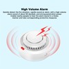 Smoke Detector High Volume Sensitive Smoke Fire Alarm with Test