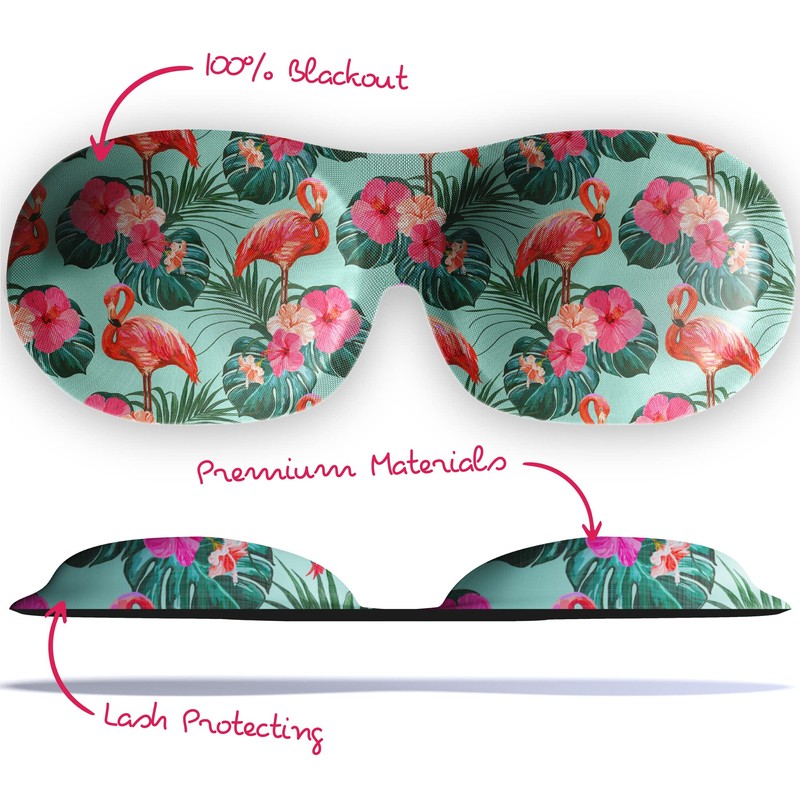 SMUG 100% Blackout Sleep & Eye Mask | Eyelash Extension