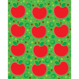 Carson Dellosa – Apples Shape Stickers, Fall Classroom Décor, 72 Count