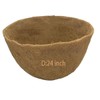 Frillybutts 1PCS 24 Inch Coco Liners for Planters,Round Basket Shaped