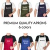 PLACE4PRINT Embroidered Chef Apron with Custom Name a Great Gift