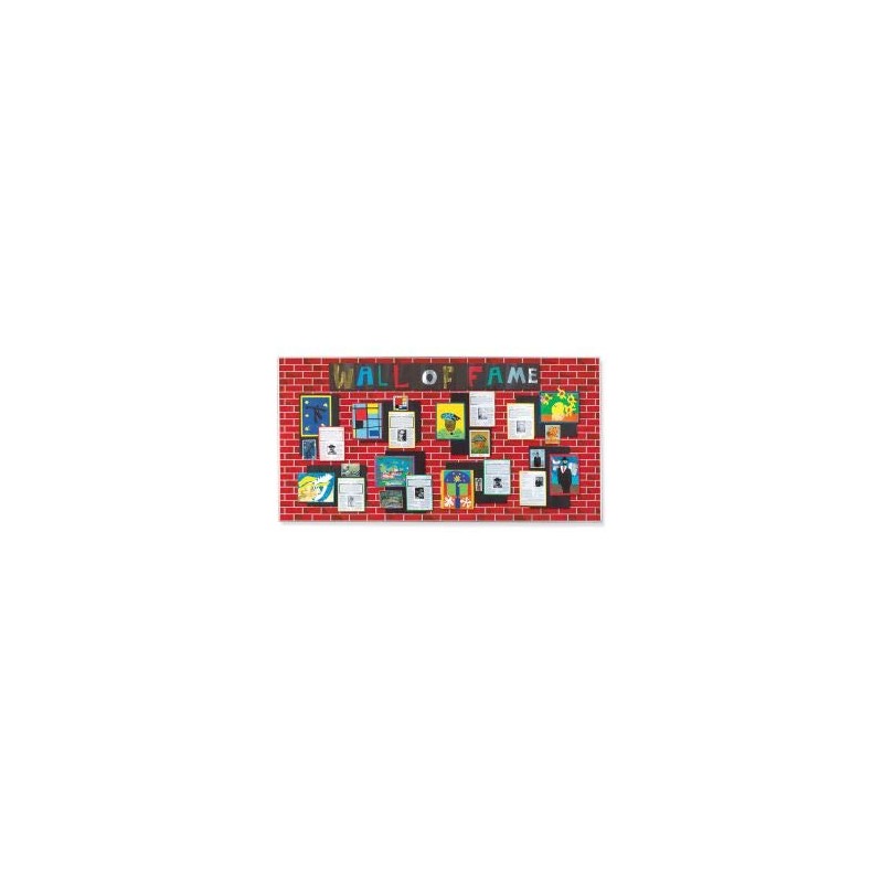 Pacon Fadeless Designs Bulletin Board Paper, Brick, 48" X 50