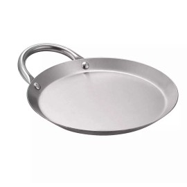 Belen’s Kitchen Supply Comalito De Acero Inoxidable 8.5” In  Stainless Steel Comal