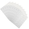 10 Sheets 240 Pieces Nail Glue Stickers Nail Glue Double-Sided