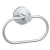 LEC Super Suction Cup Stainless Steel Towel Ring, Silver, Load