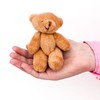NEW 1 X BROWN Teddy Bears 12cm - Cute Cuddly