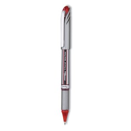 EnerGel NV Liquid Roller Ball Stick Gel Pen, Red Ink, Medium, Sold as One Each