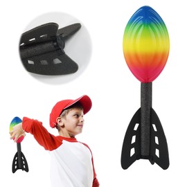 FainFun Vortex Aero, Rocket Aero Made of Soft Foam, Throwing Rocket Outdoor Fun for Young and Old, Aero Flyer, Rocket Throwing Classic Long Distance Throwing Toy for Beach, Pool, Garden