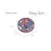 Hobby Gift Tape Measure - Retractable Fabric Covered Sewing Tape