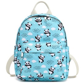 Panda Mini Backpack Women Girls, Small Backpack Purse for Adults Teens Kids School Travel
