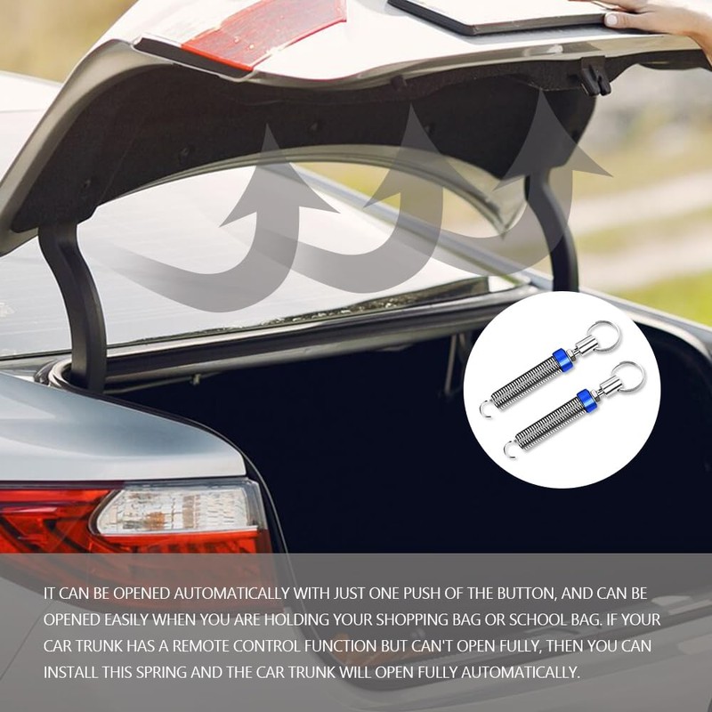 Wedcool 2PCS Vehicle Trunk Lifting Spring, Car Trunk Lid Spring,