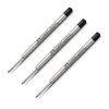 Faber-Castell Medium Ballpoint Refill - Black x 3