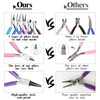 5 Packs Jewelry Pliers Set, Jewelry Making Tools with Needle