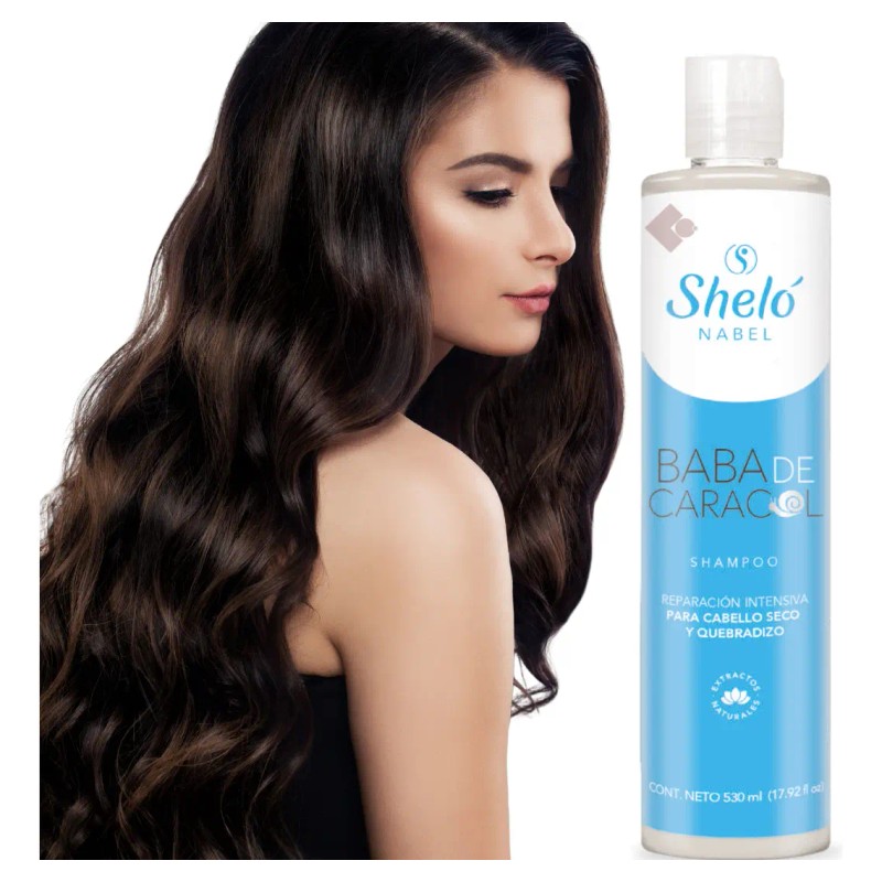 Shampoo Baba Caracol Cabello Seco Quebradizo 530ml
