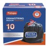 Feiupe 10 Gallon Drawstring Trash Bag Garbage Bag Trash Can