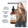 Pack Hebbe Cosmetics Aceite Ricino Almendras Coco Orgánico Puro 300ml