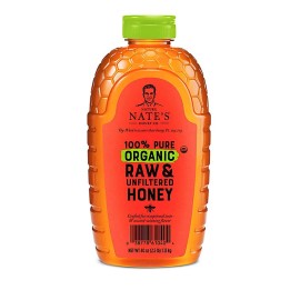 Nature Nate's 100% Organic Raw & Unfiltered Honey 40 oz – Pure, Natural, Non-GMO