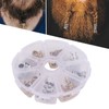 Viking Beard Hair Beads DIY Decorative Hair Braiding Beads for
