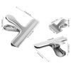 9Pcs Stainless Steel Food Storage Bag Sealing Chip MultiPurpose Air