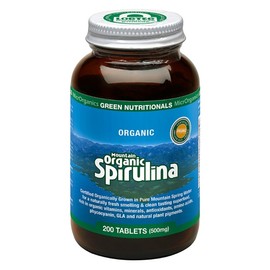 Green Nutritionals Mountain Organic Spirulina Tab X 200