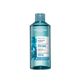 YVES ROCHER - Agua Micelar Desmaquillante Hidratante 3 en 1 Pure Algue, Para Todo Tipo de Piel, Remueve el maquillaje e impurezas, Fórmula Vegana, 400 ml