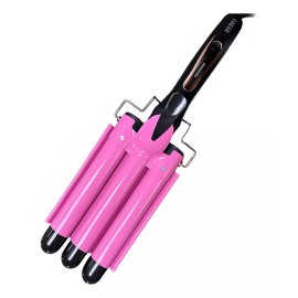 Vimi Rizador De Cabello Triple Tubo Ceramica Peinado Automático