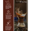 Brew Choice 200ct Pre-folded Unbleached Cone Coffee Filters, Upgraded 30%