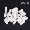 TA-VIGOR 200Pcs Rubber End Caps, 4mm ID Round Flexible Screw