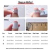 PIVHWIR Press On Nails, Reusable Glossy Long Fake Nails, 3D