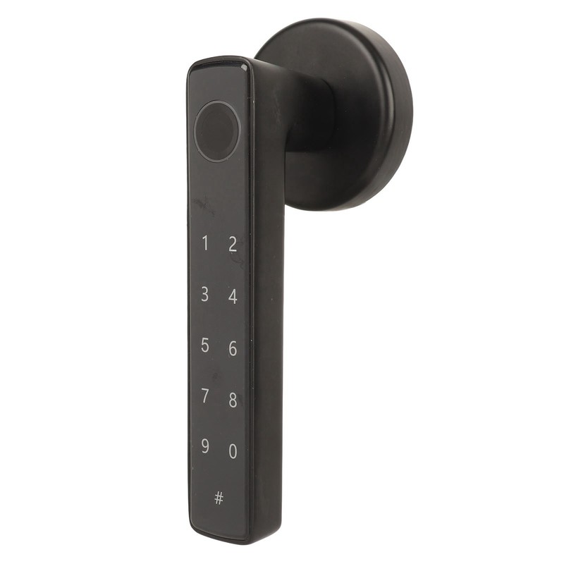 Fingerprint Lock Emergency Charging Low Battery Reminder Accurate Smart Door