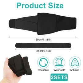 JRILUO Plantarfasziitis Bandage Damen Herren, Verstellbare Fußgewölbestütze Gegen Schmerzen, Atmungsaktive Einlagen für Flache Füße, Stütze zur Fußunterstützung, Kompatibel mit Alltag Sport