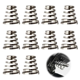EsiFare Bicycle Springs, Quick Release Wheels [Set of 10] Bike Quick Release Springs, Stainless Steel Bicycle Quick Release Lever Springs, Bike Quick Release Spring Replacement Rear Skewer Parts, High