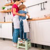 ACSTEP 9 Inch Folding Step Stool 300 LB Capacity Plastic