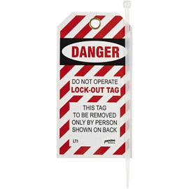 Brady LT1 Prinzing Lock Out Tag each (1 Each)